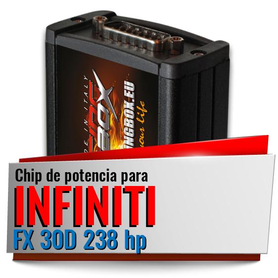 Chip de potencia Infiniti FX 30D 238 hp