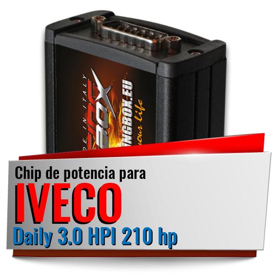 Chip de potencia Iveco Daily 3.0 HPI 210 hp