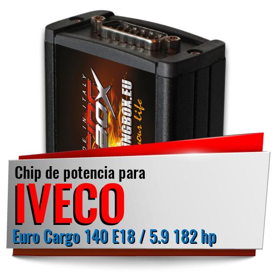 Chip de potencia Iveco Euro Cargo 140 E18 / 5.9 182 hp