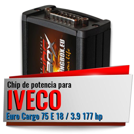 Chip de potencia Iveco Euro Cargo 75 E 18 / 3.9 177 hp