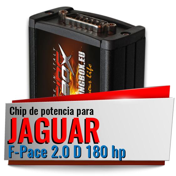 Chip de potencia Jaguar F-Pace 2.0 D 180 hp