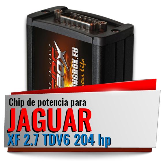 Chip de potencia Jaguar XF 2.7 TDV6 204 hp