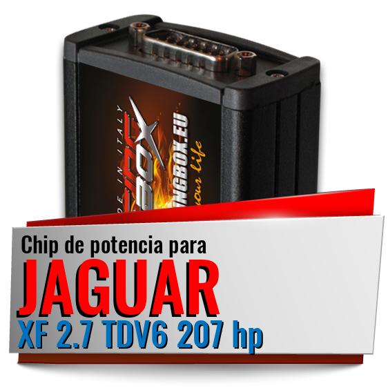 Chip de potencia Jaguar XF 2.7 TDV6 207 hp