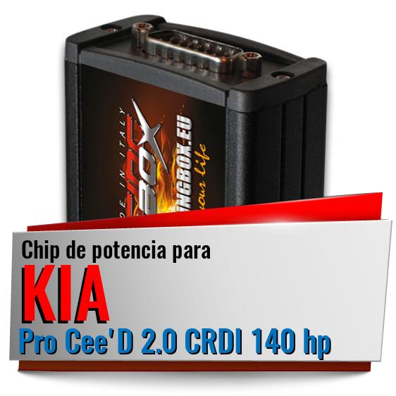 Chip de potencia Kia Pro Cee'D 2.0 CRDI 140 hp