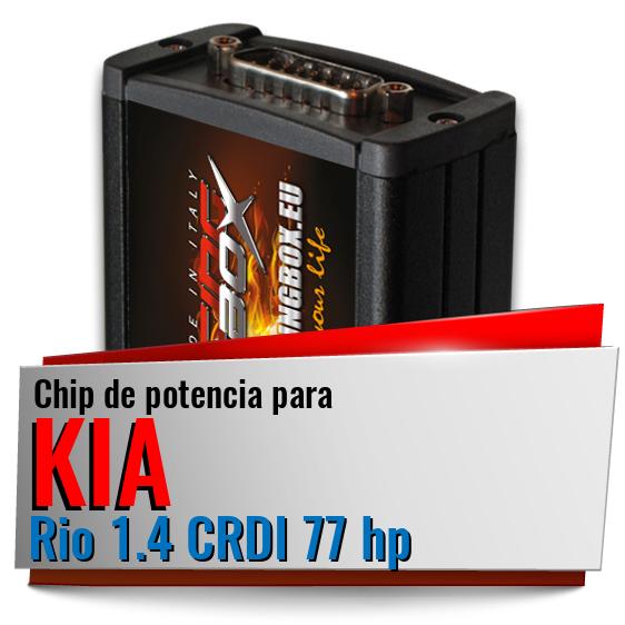Chip de potencia Kia Rio 1.4 CRDI 77 hp
