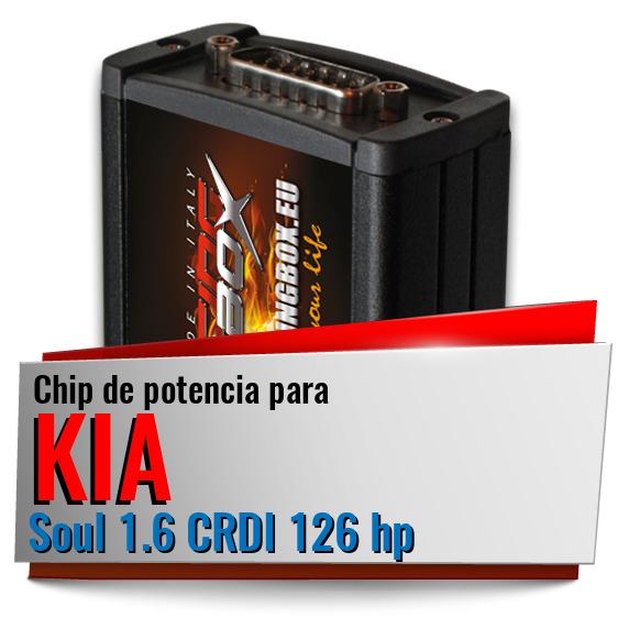 Chip de potencia Kia Soul 1.6 CRDI 126 hp