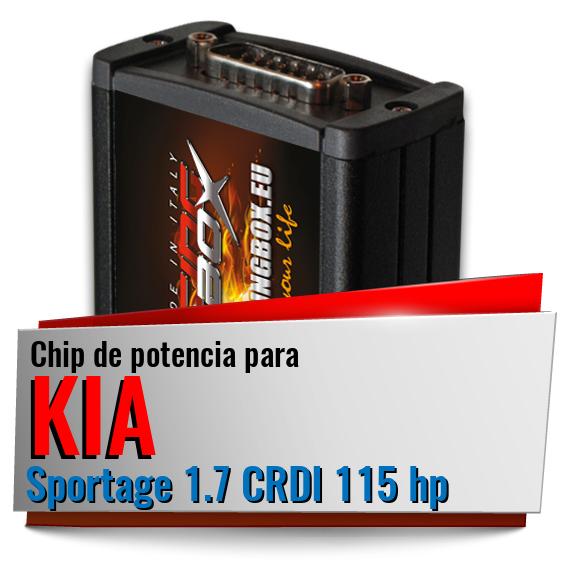 Chip de potencia Kia Sportage 1.7 CRDI 115 hp