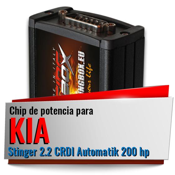Chip de potencia Kia Stinger 2.2 CRDI Automatik 200 hp