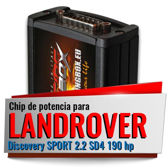 Chip de potencia Landrover Discovery SPORT 2.2 SD4 190 hp