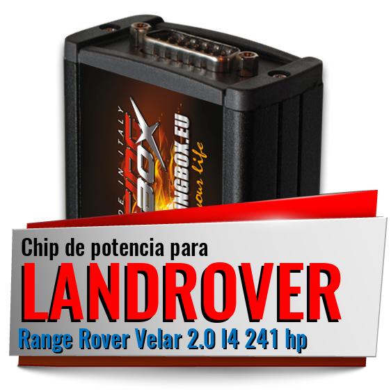 Chip de potencia Landrover Range Rover Velar 2.0 I4 241 hp