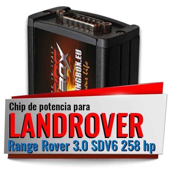 Chip de potencia Landrover Range Rover 3.0 SDV6 258 hp