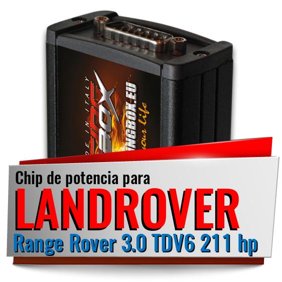 Chip de potencia Landrover Range Rover 3.0 TDV6 211 hp Chip de potencia Landrover Range Rover 3.0 TDV6 211 hp