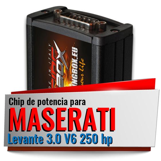 Chip de potencia Maserati Levante 3.0 V6 250 hp