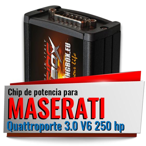 Chip de potencia Maserati Quattroporte 3.0 V6 250 hp Chip de potencia Maserati Quattroporte 3.0 V6 250 hp