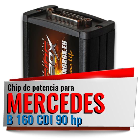 Chip de potencia Mercedes B 160 CDI 90 hp