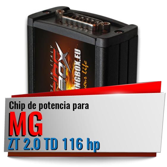 Chip de potencia Mg ZT 2.0 TD 116 hp