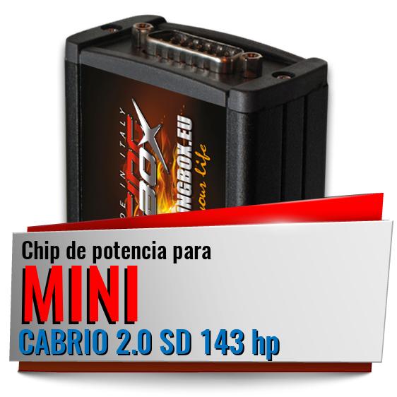 Chip de potencia Mini CABRIO 2.0 SD 143 hp