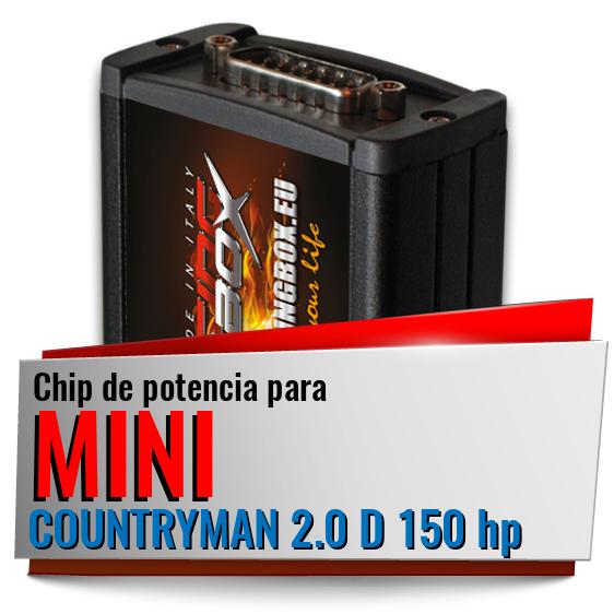 Chip de potencia Mini COUNTRYMAN 2.0 D 150 hp