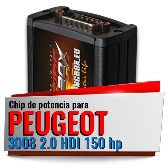 Chip de potencia Peugeot 3008 2.0 HDI 150 hp Chip de potencia Peugeot 3008 2.0 HDI 150 hp