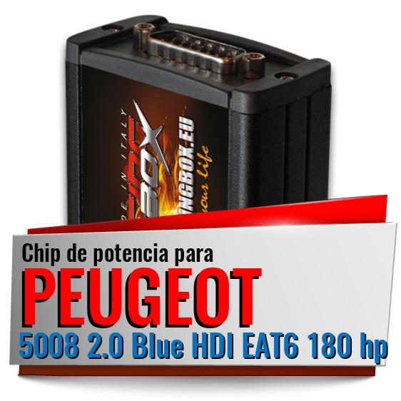 Chip de potencia Peugeot 5008 2.0 Blue HDI EAT6 180 hp