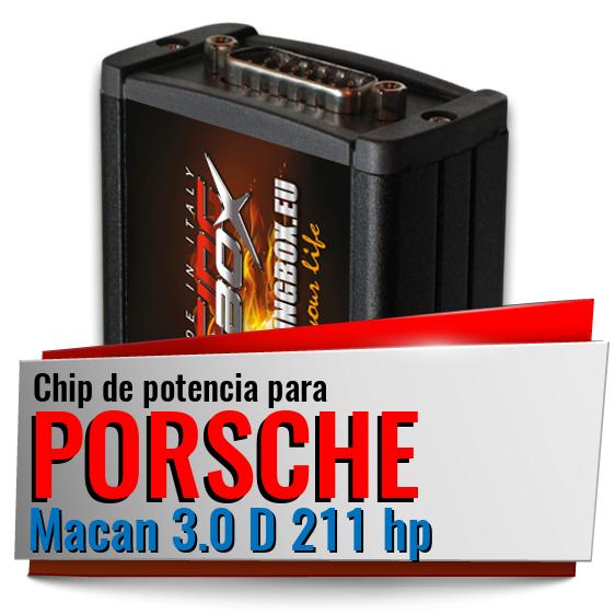 Chip de potencia Porsche Macan 3.0 D 211 hp