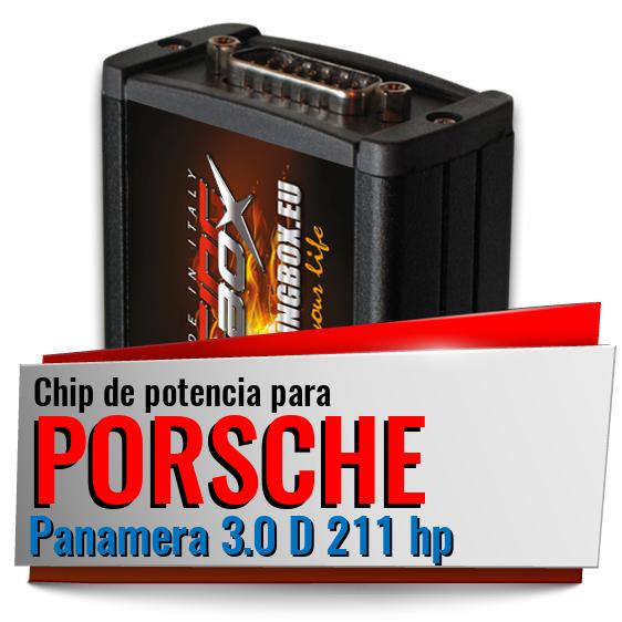Chip de potencia Porsche Panamera 3.0 D 211 hp
