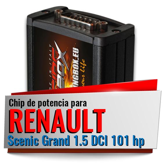 Chip de potencia Renault Scenic Grand 1.5 DCI 101 hp