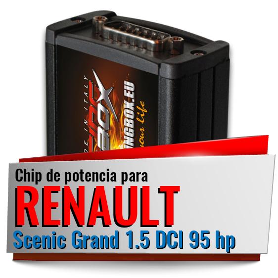 Chip de potencia Renault Scenic Grand 1.5 DCI 95 hp Chip de potencia Renault Scenic Grand 1.5 DCI 95 hp