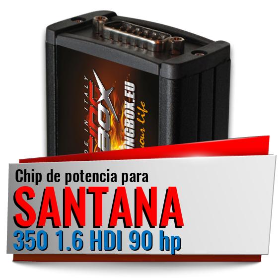 Chip de potencia Santana 350 1.6 HDI 90 hp