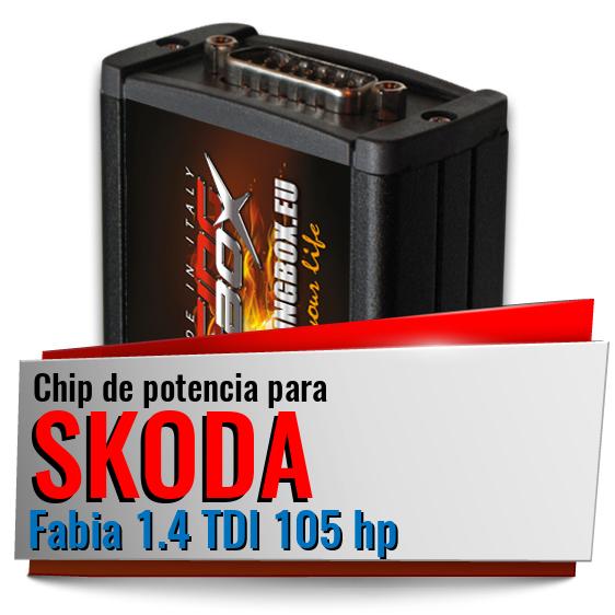 Chip de potencia Skoda Fabia 1.4 TDI 105 hp
