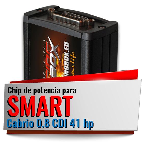 Chip de potencia Smart Cabrio 0.8 CDI 41 hp