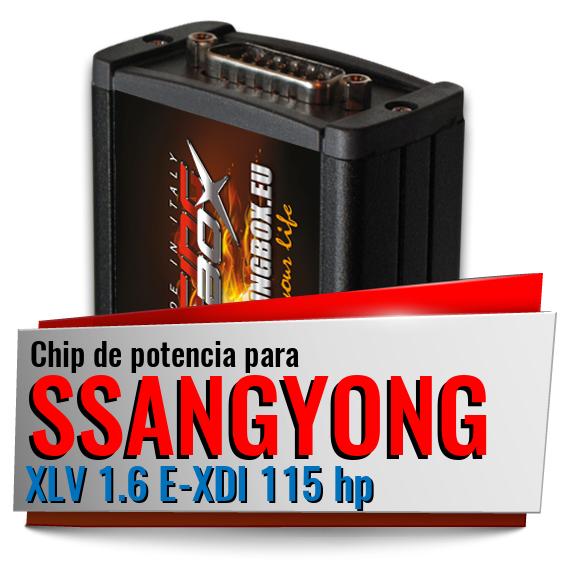 Chip de potencia Ssangyong XLV 1.6 E-XDI 115 hp