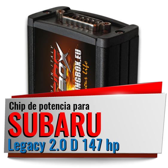 Chip de potencia Subaru Legacy 2.0 D 147 hp