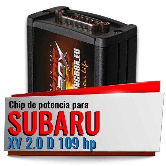 Chip de potencia Subaru XV 2.0 D 109 hp