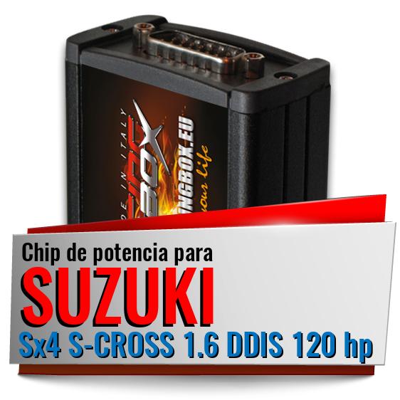 Chip de potencia Suzuki Sx4 S-CROSS 1.6 DDIS 120 hp Chip de potencia Suzuki Sx4 S-CROSS 1.6 DDIS 120 hp