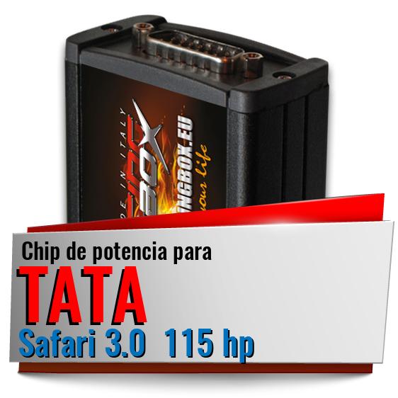 Chip de potencia Tata Safari 3.0 115 hp Chip de potencia Tata Safari 3.0 115 hp