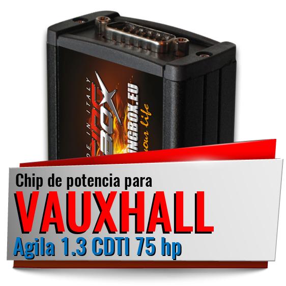 Chip de potencia Vauxhall Agila 1.3 CDTI 75 hp