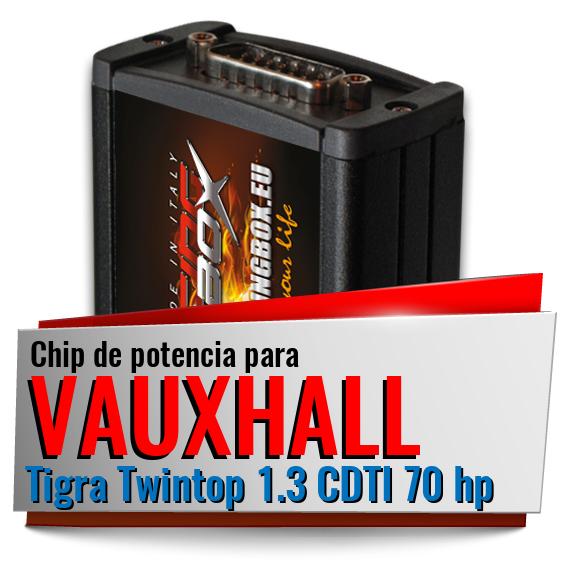 Chip de potencia Vauxhall Tigra Twintop 1.3 CDTI 70 hp