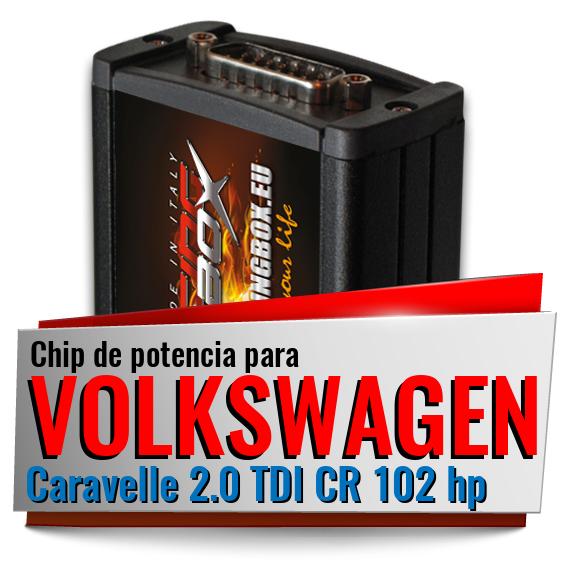 Chip de potencia Volkswagen Caravelle 2.0 TDI CR 102 hp