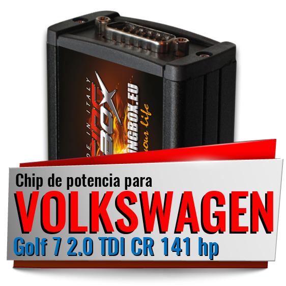 Chip de potencia Volkswagen Golf 7 2.0 TDI CR 141 hp
