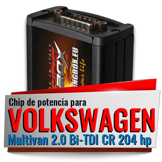 Chip de potencia Volkswagen Multivan 2.0 Bi-TDI CR 204 hp
