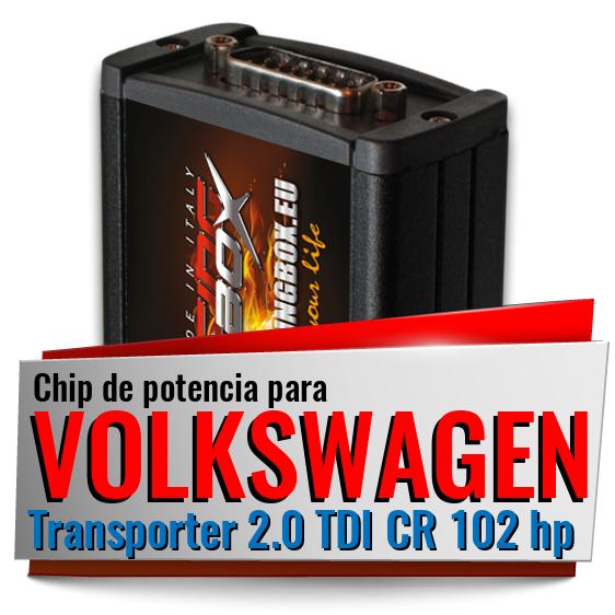 Chip de potencia Volkswagen Transporter 2.0 TDI CR 102 hp