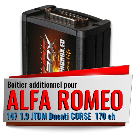 Boitier additionnel Alfa Romeo 147 1.9 JTDM Ducati CORSE 170 ch Boitier additionnel Alfa Romeo 147 1.9 JTDM Ducati CORSE 170 ch
