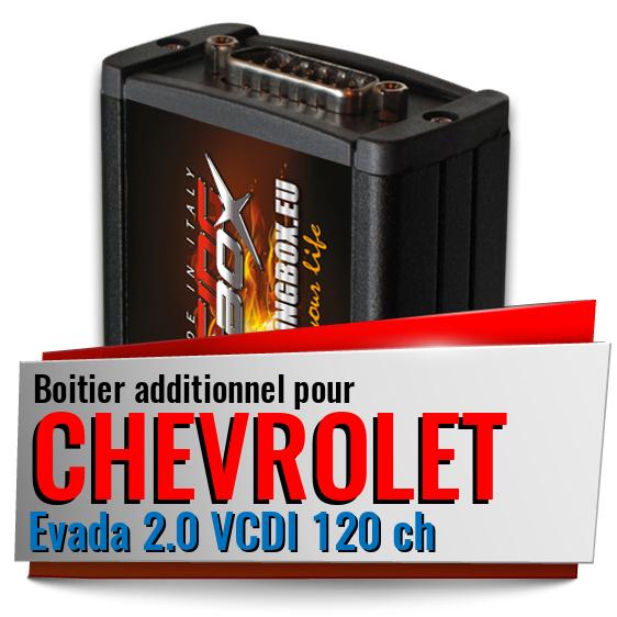 Boitier additionnel Chevrolet Evada 2.0 VCDI 120 ch