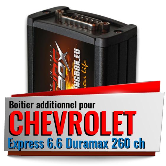 Boitier additionnel Chevrolet Express 6.6 Duramax 260 ch