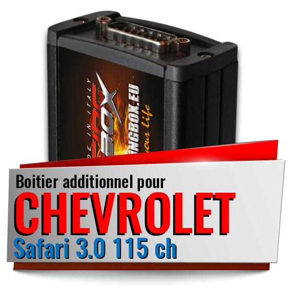 Boitier additionnel Chevrolet Safari 3.0 115 ch