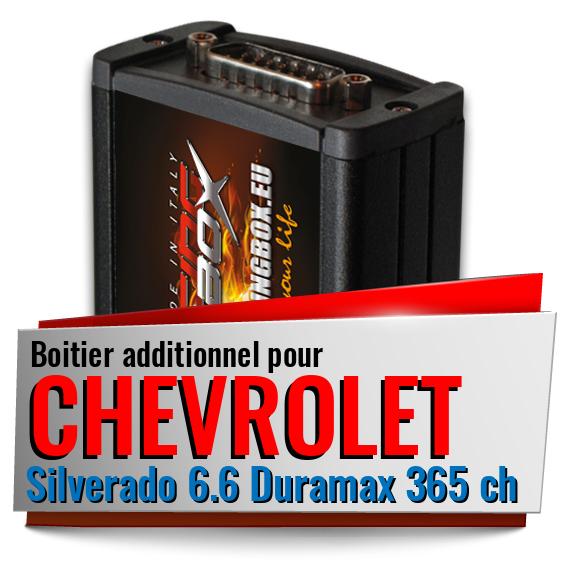 Boitier additionnel Chevrolet Silverado 6.6 Duramax 365 ch