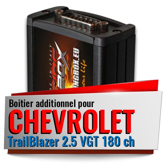 Boitier additionnel Chevrolet TrailBlazer 2.5 VGT 180 ch Boitier additionnel Chevrolet TrailBlazer 2.5 VGT 180 ch
