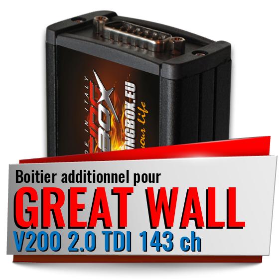 Boitier additionnel Great Wall V200 2.0 TDI 143 ch
