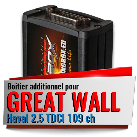 Boitier additionnel Great Wall Haval 2.5 TDCI 109 ch
